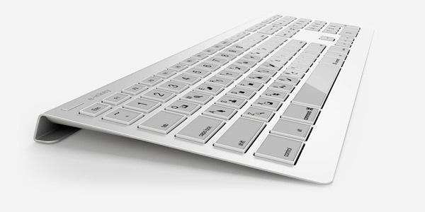 Keyboard eink