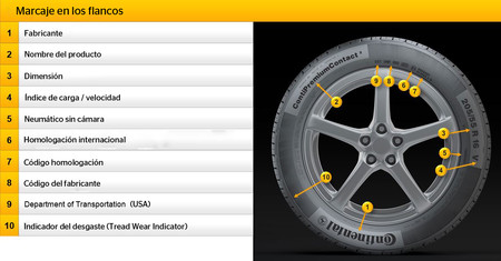 Sidewall Markings Data
