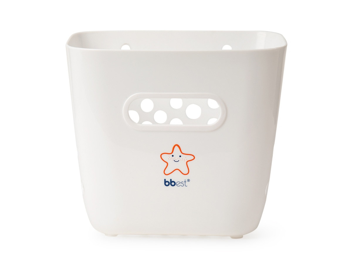 Recogedor para Juguetes bbest de baño blanco