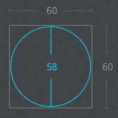 dimensiones icono firefox os