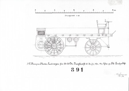 Primer camion de la historia