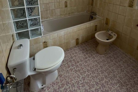 Baño estilo antiguo