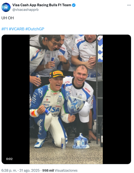 Hadjar Holanda F1 2025