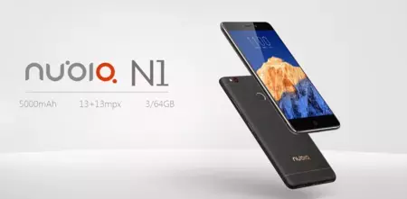 ZTE Nubia N1, con 3GB de RAM y 5.000mAh de batería, por sólo 139 euros y envío gratis desde España