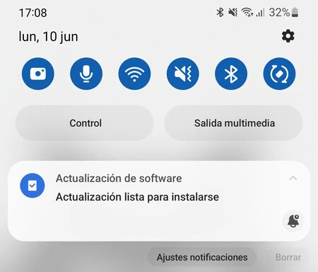 Actualización Samsung Galaxy