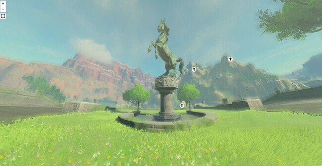 Zelda Breath Of The Wild Google Maps