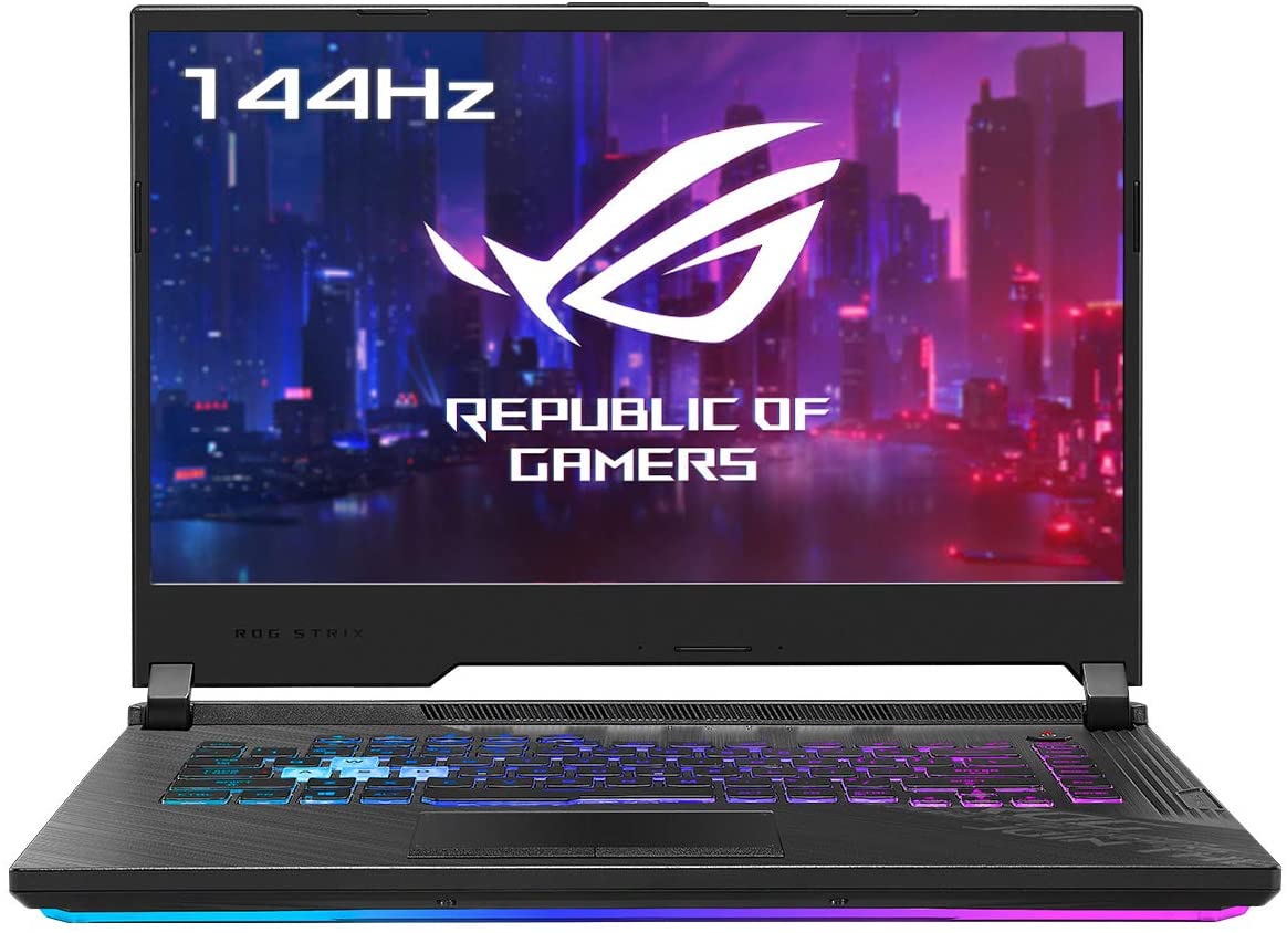 ASUS ROG Strix G15 G512LW-HN149 - Portátil Gaming de 15.6  FullHD 144Hz (Intel Core i7-10875H, 32GB RAM, 1TB SSD, NVIDIA RTX2070-8GB, Sin Sistema Operativo) Negro Original - Teclado QWERTY español