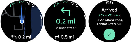 Google Maps Wear Os