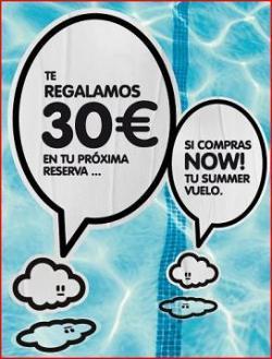 Vueling: Te regala 30 euros en tu próxima reserva