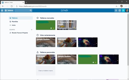 Trello Tableros
