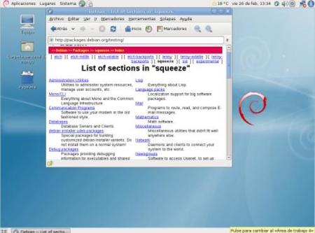 Lanzada la primera versión Alpha de Debian 6.0