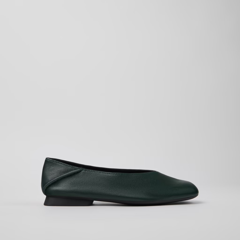 Casi Myra
Bailarinas verdes de piel para muje