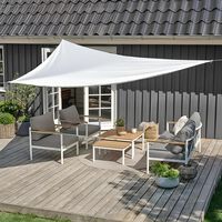 JYSK tiene el toldo vela resistente al sol y al agua, fácil de instalar, para una terraza elegante por sólo 15 euros 