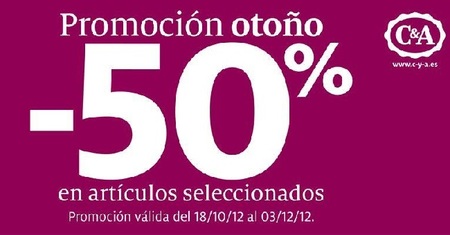 C&A pone a mitad de precio una selección de otoño