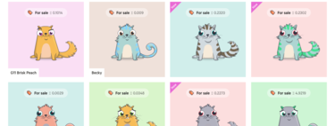 CryptoKitties, el juego basado en blockchain para coleccionar gatos virtuales y venderlos por criptomonedas