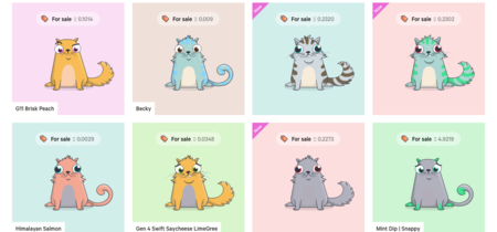 CryptoKitties, el juego basado en blockchain para coleccionar gatos virtuales y venderlos por criptomonedas