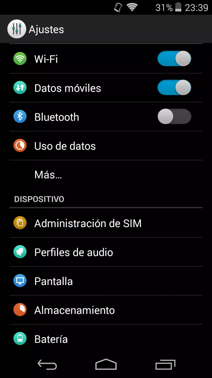 Foto de Wiko Ridge 4G, software (7/10)