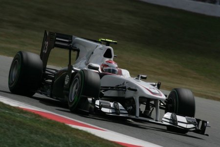 GP de Gran Bretaña 2010: carrerón de Kamui Kobayashi (II)