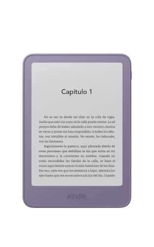Amazon Kindle (última generación): ahora más fino, ligero y rápido, con pantalla de 6" | 16 GB | Sin publicidad | Morado Ube