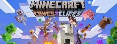 La primera parte de la actualización de Minecraft dedicada a las cuevas y montañas estará disponible para descargar la semana que viene