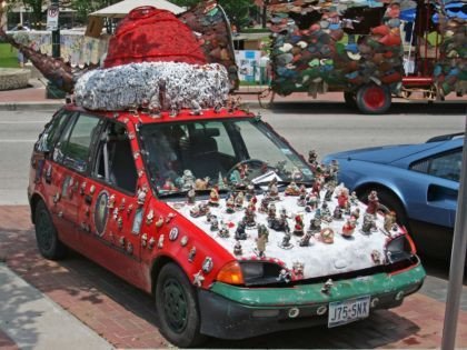 Santa Car, el tuning navideño