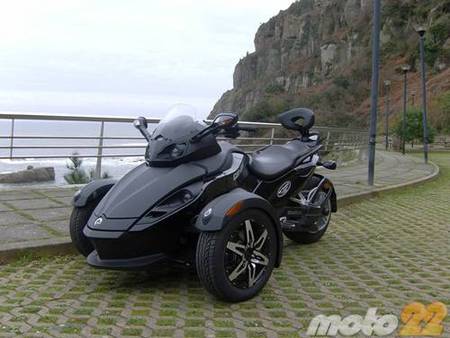 Can-Am Spyder, la prueba (1/4)