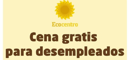 'Ecocentro' vuelve a ofrecer 100 cenas gratis para desempleados el 18 de febrero