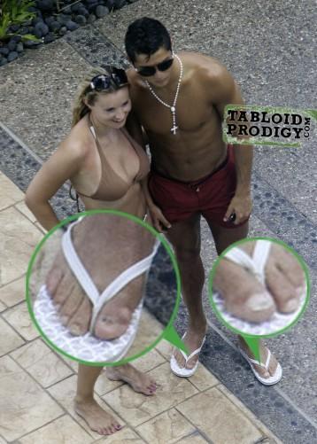 De Cristiano Ronaldo me gusta todo...menos los pies