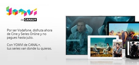 Vodafone promociona su acuerdo con Canal+ con dos meses de cine, series y fútbol gratis