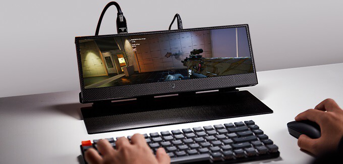 Nace Lukos, el primer monitor 4K ultrapanorámico portátil y con una relación de aspecto de 32:9