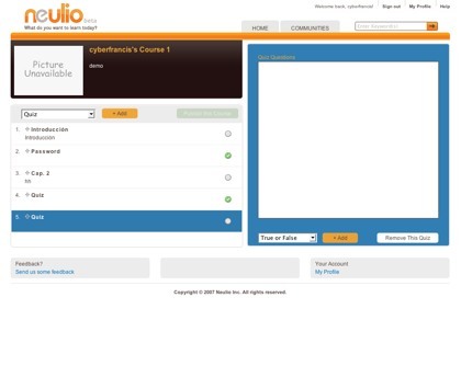 Neulio, una forma sencilla y eficaz de crear cursos online multimedia