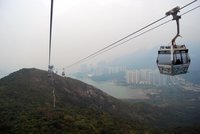 El teleférico Ngong Ping 360 de Hong Kong 
