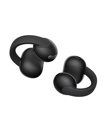 Soundcore C50i de Anker, Auriculares Abiertos, Auriculares con Clip, diseño FlexiClip, Drivers de 12 mm con Graves potentes, Llamadas nítidas con IA, 28 h de Uso, Ajuste Seguro, IP55, Bluetooth 6.0