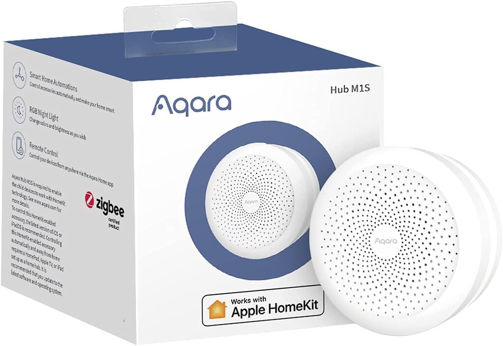 El puente de control Aqara M1S Hub añade ahora el control por medio de la app Home de Xiaomi a la compatibilidad con HomeKit