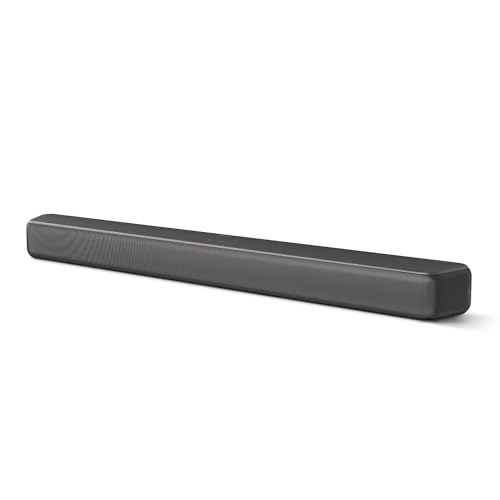 Philips TAB5109 Barra de Sonido 2.0-2 Canales de 120W, DTS Virtual X, Bluetooth 5.4, HDMI ARC, conexión óptica y conectividad USB - Gris Oscuro