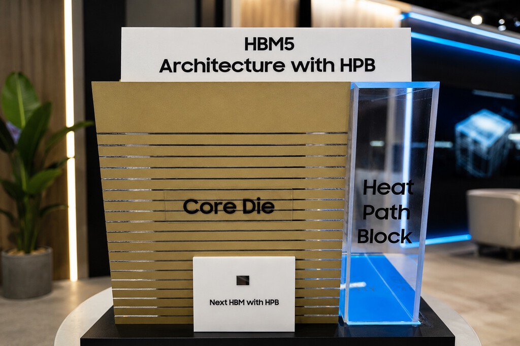 La próxima guerra de la IA no va solo de procesadores: Samsung muestra su primera memoria HBM5 en Computex 2026