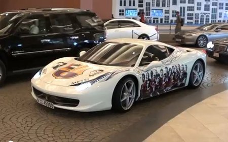 Ferrari 458 Italia Barça Edition