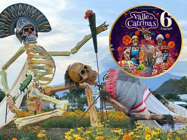 En este pueblito de Puebla se instalará el Valle de las Catrinas 2026: date una vuelta para ver las esculturas monumentales inspiradas en dioses prehispánicos