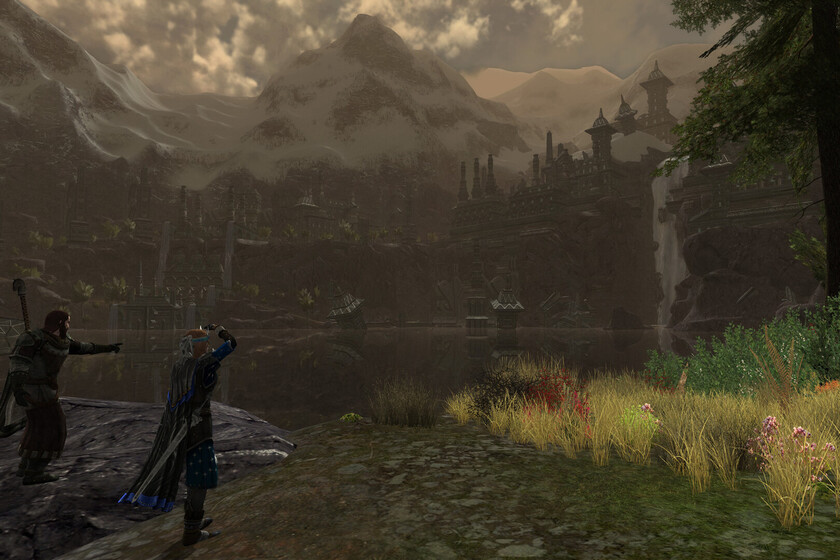 Resulta que sí se podía simplemente caminar hacia Mordor. Este aficionado ha tardado diez horas en recrear el viaje de Frodo en un MMO