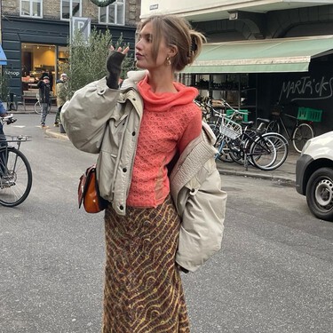 Las nuevas bailarinas de moda que las abuelas no entienden: estilo tabi japonés, de piel y en marrón chocolate