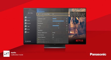 Panasonic también tendrá el modo de calibración para Netflix en sus teles OLED
