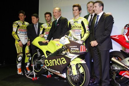 Presentados el MAPFRE Aspar Team Moto2 y el Bankia Aspar Team 125cc