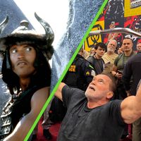 A sus 78 años, Arnold Schwarzenegger entrena intensamente en el gimnasio para la secuela de Conan el Bárbaro 