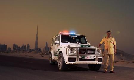 Brabus B63S–700 Widestar para la policía de Dubái
