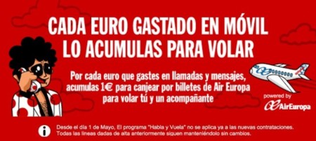 Pepephone elimina la posibilidad de canjear el consumo por vuelos gratis a nuevos clientes