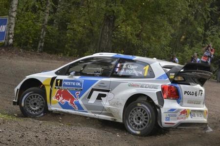 Rally de Finlandia 2014: Sébastien Ogier recupera la segunda plaza
