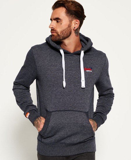 Esenciales del sporty-chic: sudadera con capucha Orange Label de Superdry