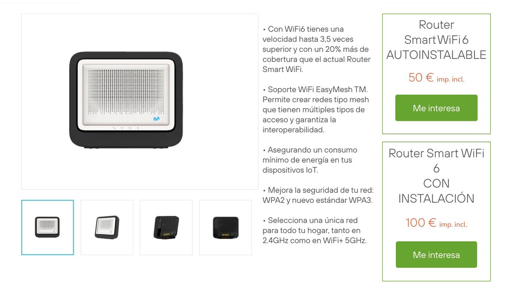 Movistar ofrece gratis su nuevo router Smart WiFi 6 Go para algunos ...