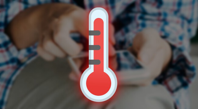 Enfriar móvil caliente