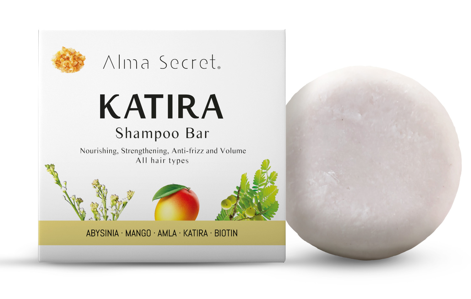 ALMA SECRET Katira Shampoo Bar